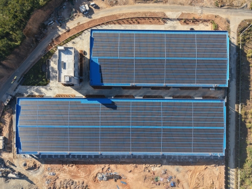 广西梧州台菱电梯3.73MW分布式光伏